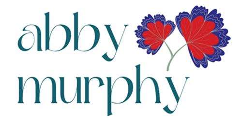 Name of Abby Murphy with flower